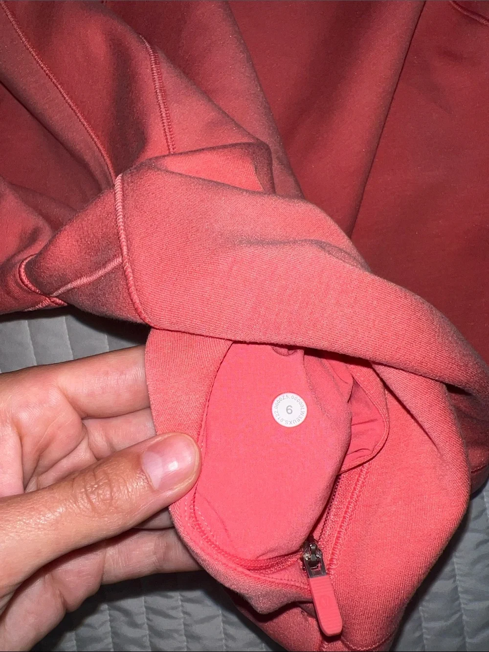 Lululemon Coral Hooded Women's Hoodie - Size 6